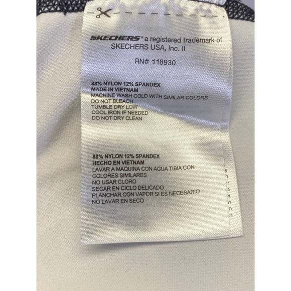 Skechers Floral Panel Active Leggings Athleisure Yoga Gym Softcore L - Picture 6 of 6